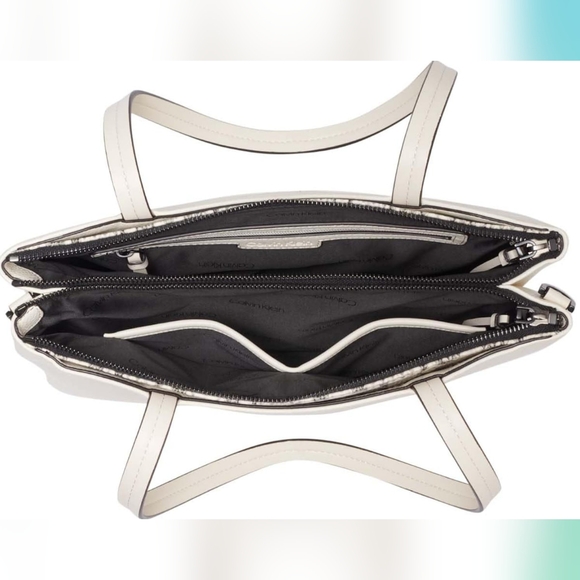 CALVIN KLEIN, "Chrome" Classic Tote - NWTs - Picture 8 of 9